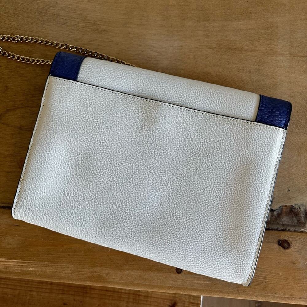 $200 LIKE NEW! Leather Juicy Couture Envelope Clutch - Picture 5 of 10